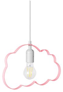 Mennyezeti lámpa LH2077 felhő alakú rózsaszín