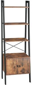 Polc, Vasagle, RT-0020, Barna, 6x34x172 cm