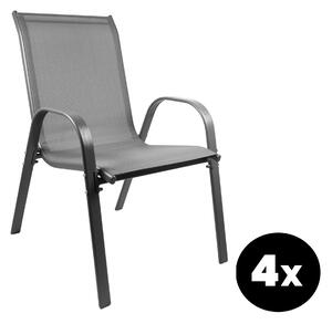 Aga 4x Kerti szék MR4400GY-4 Szürke