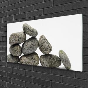 Modern üvegkép Zen kövek Art