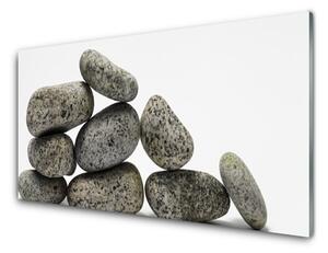 Modern üvegkép Zen kövek Art