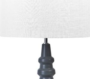 Fekete kerámia asztali lámpa 66 cm CERILLOS