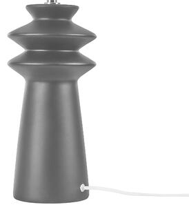 Fekete kerámia asztali lámpa 57 cm MORANT