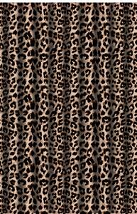 Zuhanyfüggöny - LEOPARD PRINT - Impregnált textil - 180 x 200 cm