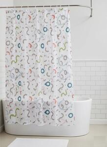 Zuhanyfüggöny - NEW WATER DROP - Impregnált textil - 180 x 200 cm
