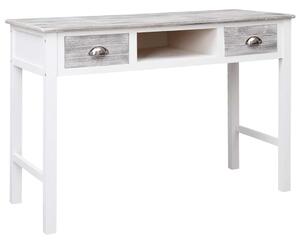 Szürke fa íróasztal 110 x 45 x 76 cm