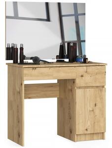 Fésülködőasztal P-2/SL 900x600 jobb - sonoma tölgy