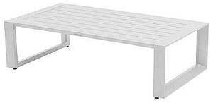 Alumínium asztal 130x70 cm MADRID (fehér)