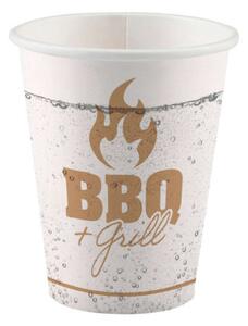 BBQ Grill Party papír pohár 8 db-os 250 ml