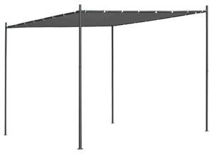VidaXL antracitszürke pavilon ferde tetővel 300x300x257 cm 180 g/m²