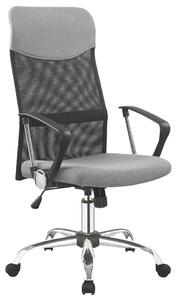 HAL-Vire2 modern karfás irodai forgószék, textil kárpitozással