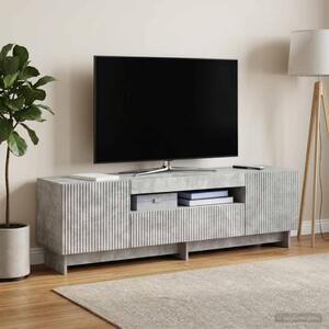 LED TV szekrény EDE 153 x 35 x 43 cm Betonszürke Szerelt Fa