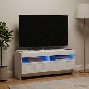 LED TV szekrény EDE 100 x 35 x 43 cm Fehér Szerelt Fa