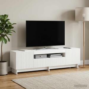 LED TV szekrény EDE 153 x 35 x 43 cm Fehér Szerelt Fa