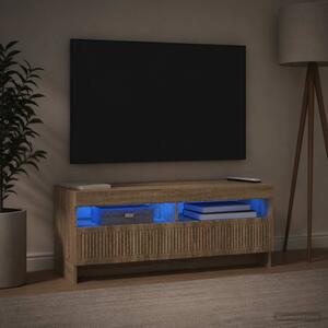LED TV szekrény EDE 100 x 35 x 43 cm Sonoma Tölgy Szerelt Fa