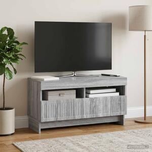 LED TV szekrény ALKMAAR 81 x 35 x 43 cm Szürke Sonoma
