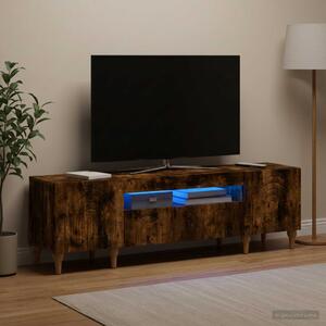 LED TV szekrény ALKMAAR 153 x 35 x 43 cm Füstös Tölgy