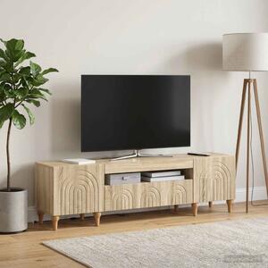 LED TV szekrény ALKMAAR 153 x 35 x 43 cm Sonoma Tölgy