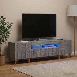 LED TV szekrény ALKMAAR 153 x 35 x 43 cm Szürke Sonoma
