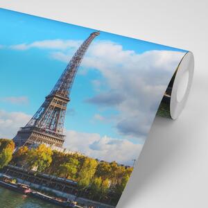 Fotótapéta gyönyörű panoráma Párizsra