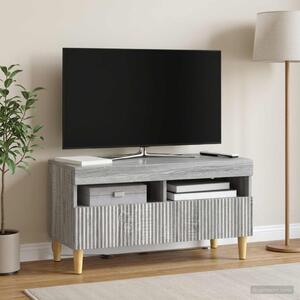 LED TV szekrény ARNHEM 81 x 35 x 43 cm Szürke Sonoma Szerelt Fa