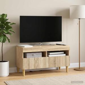 LED TV szekrény ARNHEM 81 x 35 x 43 cm Sonoma Tölgy Szerelt Fa