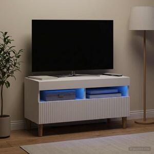 LED TV szekrény ARNHEM 81 x 35 x 43 cm Fehér Szerelt Fa