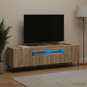LED TV szekrény HAARLEM 153 x 35 x 43 cm Sonoma Tölgy