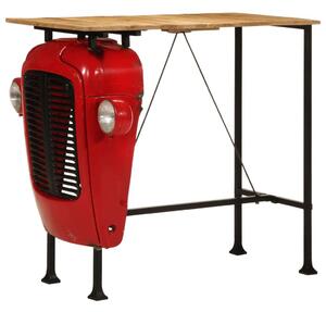 VidaXL Traktor Bárasztal - Mangófa - 120x55x107 cm