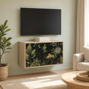 Falsítható TV Szekrény RHENEN 69 x 33 x 40 cm Sonoma Tölgy
