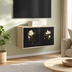Falsítható TV Szekrény BREMEN 69 x 33 x 40 cm Sonoma Tölgy