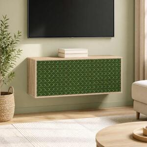 Falsítható TV Szekrény GELEEN 102 x 33 x 40 cm Sonoma Tölgy