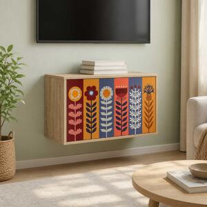 Falsítható TV Szekrény ESSEN 69 x 33 x 40 cm Sonoma Tölgy