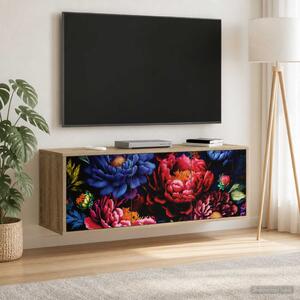 Falsítható TV Szekrény KIEL 102 x 33 x 40 cm Sonoma Tölgy