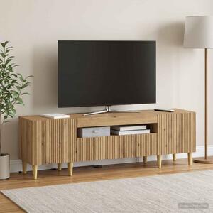 LED TV szekrény ARNHEM 153 x 35 x 43 cm Kézműves Tölgy