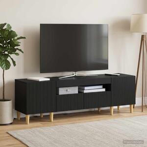 LED TV szekrény ARNHEM 153 x 35 x 43 cm Fekete Szerelt Fa