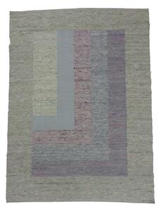 Vastag gyapjú szőnyeg Rustic 172x235 szövött modern szőnyeg