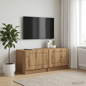 TV szekrény Kézműves Tölgy Szerelt Fa