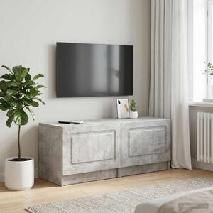 TV szekrény Betonszürke Szerelt Fa
