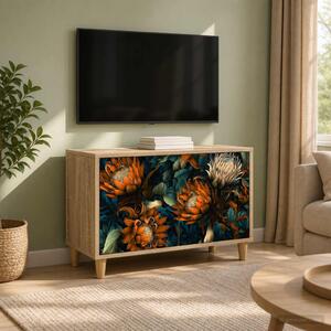 TV szekrény LOCHEM 69 x 33 x 50 cm Sonoma Szerelt Fa