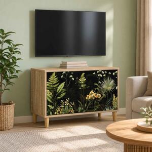 TV szekrény RHENEN 69 x 33 x 50 cm Sonoma Szerelt Fa