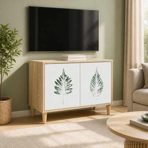 TV szekrény HANAU 69 x 33 x 50 cm Sonoma Szerelt Fa
