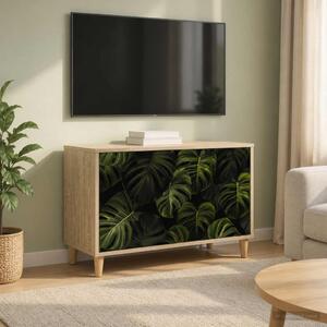TV szekrény ELBURG 69 x 33 x 50 cm Sonoma Szerelt Fa