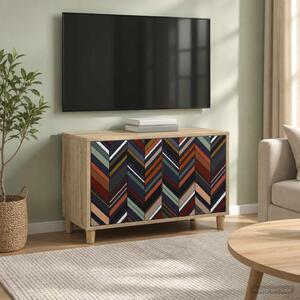 TV szekrény OMMEN 69 x 33 x 50 cm Sonoma Szerelt Fa