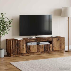 LED TV szekrény Antik Fa Szerelt Fa