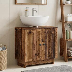 Fürdőszobai mosdószekrény EDE Antik Fa 59,5 x 31,5 x 59 cm
