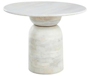 Étkezőasztal MURTLE Fehér 110 cm 110 cm Mangófa