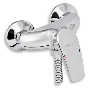 Novaservis Metalia 57 Zuhanycsaptelep tartozékok nélkül 100 mm, króm, 57065 / 1.0
