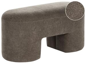 Kárpitozott pad DECORAH Buklé Barna