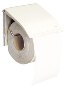 WC-papír adagoló, fedett, fehér